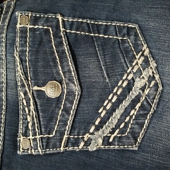 ✔BKE Sabrina Bootcut Buckle jeans sz 30x35 L1 - Picture 5 of 10